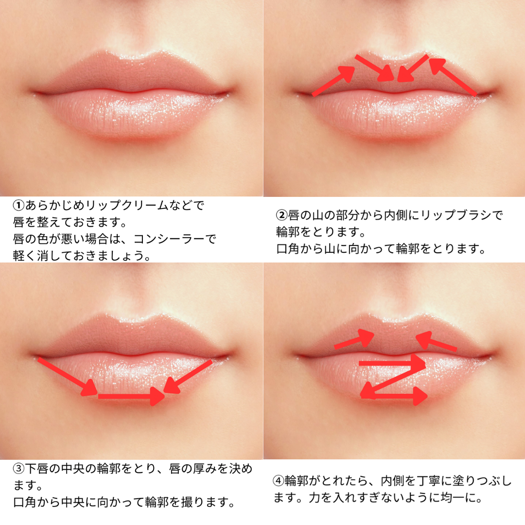 リップブラシの使い方のコツとおすすめのリップブラシ3選